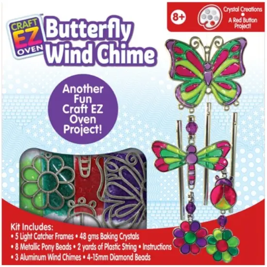 Colorbok Crystal Creations-Butterfly Windchime {1}