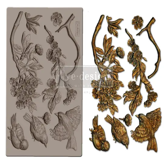 Prima Marketing Re-Design Mould 5"X8"X8mm-Aviary {2}