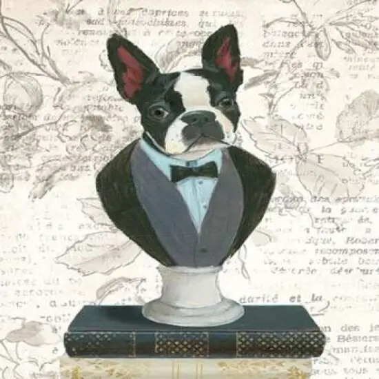 Canine Couture Newsprint I Poster Print by Emily Adams - Item # VARPDX22181 {1}