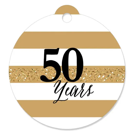 Big Dot of Happiness We Still Do - 50th Wedding Anniversary - Party Favor Gift Tags (Set of 20) {1}