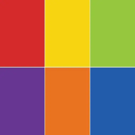 Grafix Shrink Film 8.5"X11" 6/Pkg-Red, Yellow, Purple, Blue, Orange, Green {4}
