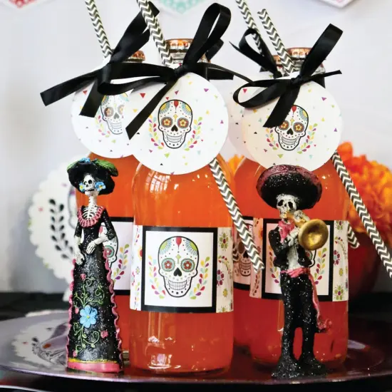 Big Dot of Happiness Day of the Dead - Sugar Skull Party Gift Tags (Set of 20) {6}