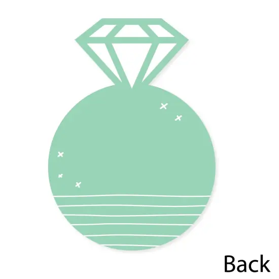 Big Dot of Happiness Final Fiesta - Shaped Thank You Cards - Last Fiesta Bachelorette Party Thank You Note Cards with Envelopes - Set of 12 {6}