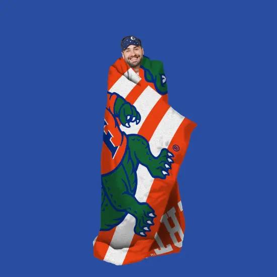 Sleep Squad Florida Gators Al E. Gator Mascot 60&rdquo; x 80&rdquo; Raschel Plush Blanket {2}
