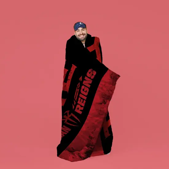 Sleep Squad WWE Roman Reigns 60&rdquo; x 80&rdquo; Raschel Plush Blanket - The Only One {2}