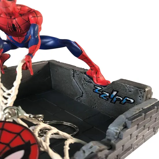 Marvel Spider-Man Finders Keypers Statue | Official Spider-Man Key Holder Figure {4}