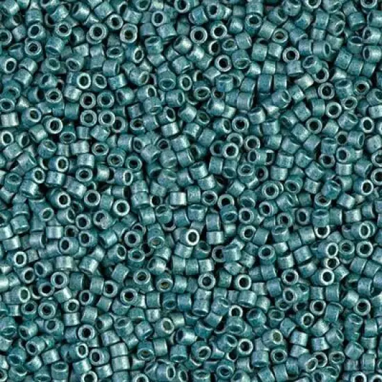 Miyuki Delica Bead 11/0 - DB1847F - Matte Duracoat Galvanized Sea Foam {1}
