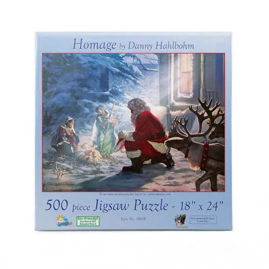 Sunsout Homage 500 pc Christmas Jigsaw Puzzle 18618 {4}
