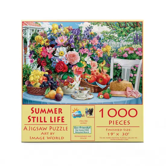 Sunsout Summer Still Life 1000 pc Jigsaw Puzzle 42903 {4}