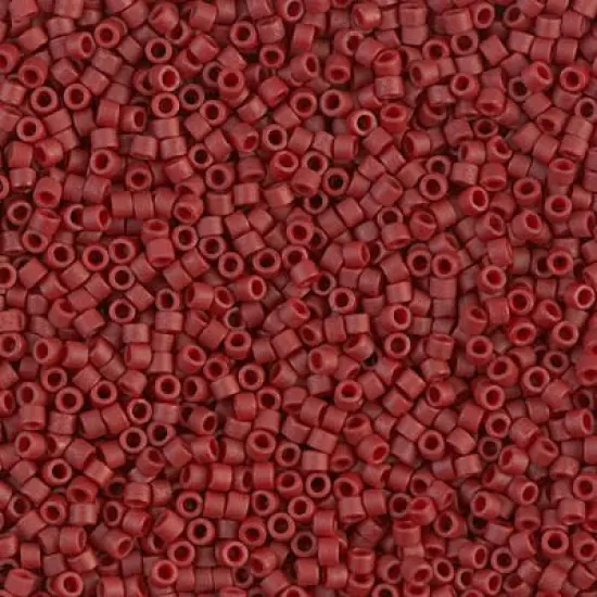Miyuki Delica Bead 11/0 - DB0378 - Matte Metallic Brick Red {1}