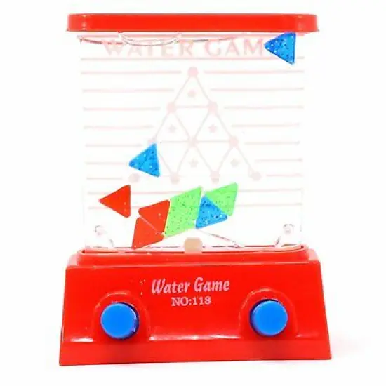 Water Handheld Games - Aqua Mini Pinball Arcade Toy, Party favors, Travel Toys, Teachers and Therapists Reward and / or prize, 1 piece (Assorted Colors) {6}