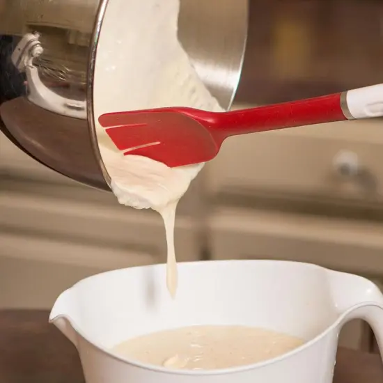 Chef's Planet Better Spatula: Silicone Spatula for Kitchen - Effortlessly Clean Beaters, No Mess! Ideal Spatula for Spreading, Stirring and Scraping {4}