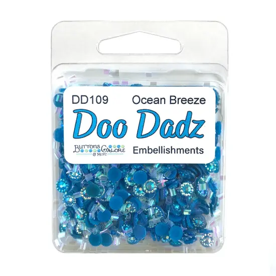 DooDadz Collection of Colorful Craft Embellishments from Buttons Galore & More Ocan air {1}