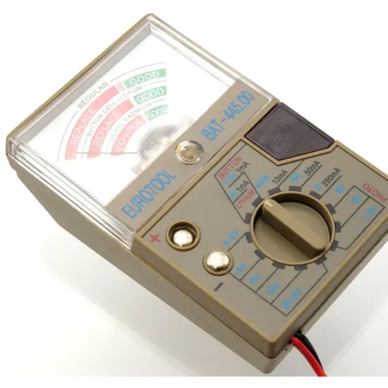 2 Watch Battery Tester Will test AAA, AA, D, 9 volt, 12 volt, 6 volt & 3 volt  {6}