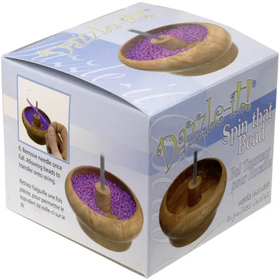 John Bead Dazzle-It Bead Spinner-Brown {3}