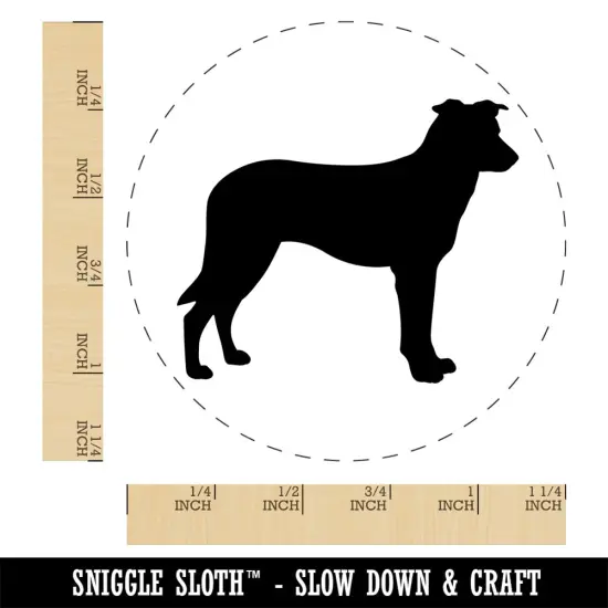 Chinook Dog Solid Rubber Stamp for Stamping Crafting Planners {1}