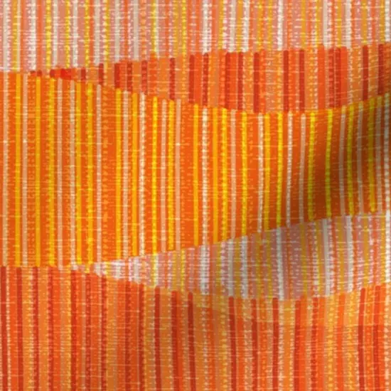Various Fabrics by the Yard or Fat Quarter Mid Century Modern Retro Atomic 1950S 1960S Red Orange Custom Printed Fabric by Spoonflower {7}