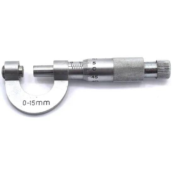 6" Stainless Rule & Dial Caliper w/ Micrometer Tool Set Measuring Sizing Kit {6}