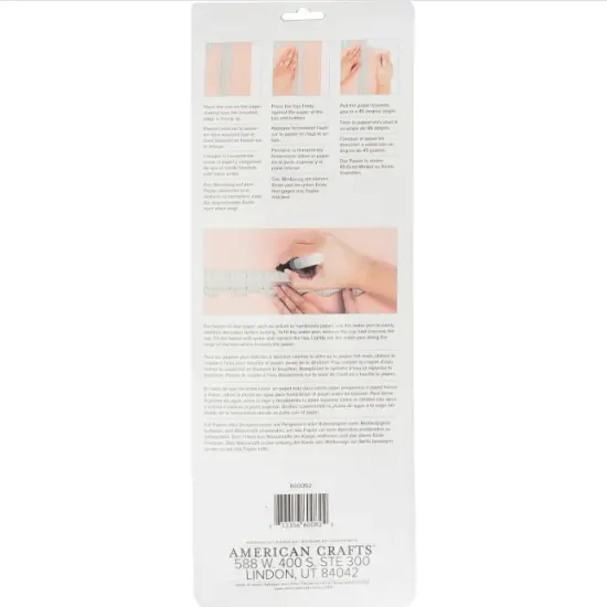TOOL - We R Memory Keepers - BASIC TOOLS - TEAR GUIDE - (4 PIECE) 660082 By American Crafts {5}