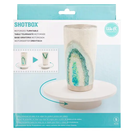 We R Shotbox Turntable-Motorized {1}