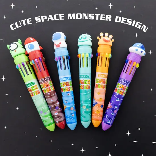 BAZIC 10-Color Pen Monster Series {2}