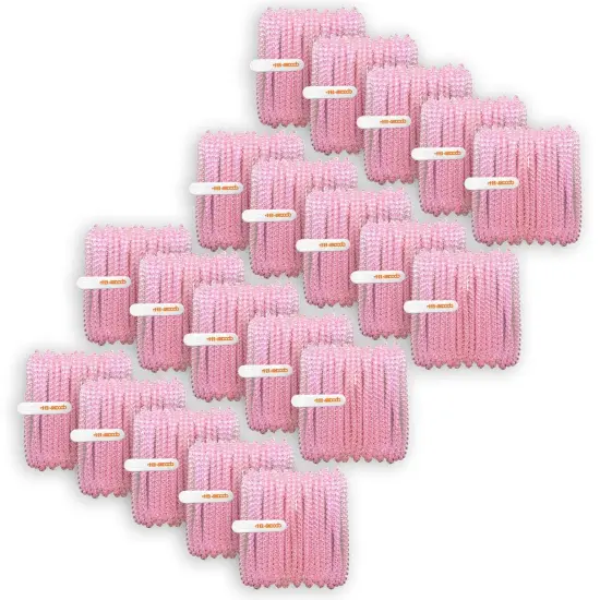 Skooob Tangle Free Earbud Covers - Translucent Pink, Pack of 20 {1}