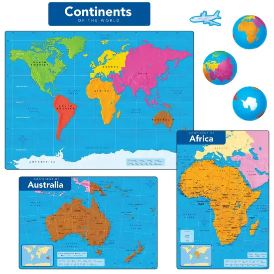 Continents of the World Learning Set {1}