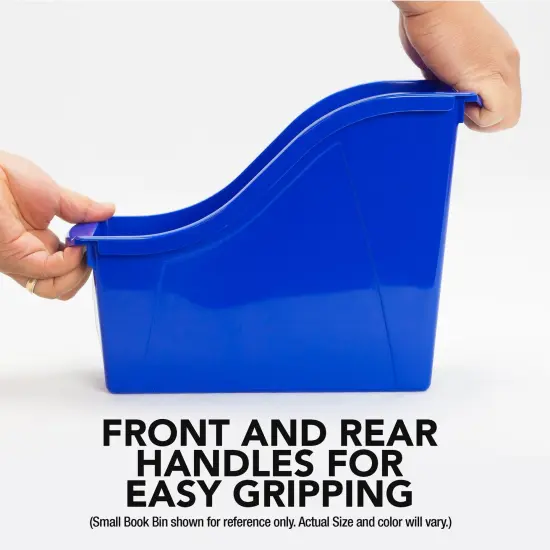 Small Book Bin, Assorted Color, Set of 6 {4}