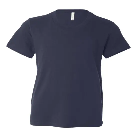 BELLA + CANVAS&reg; Youth Jersey Crew Neck Short Sleeve Tee - 3001Y Navy {1}