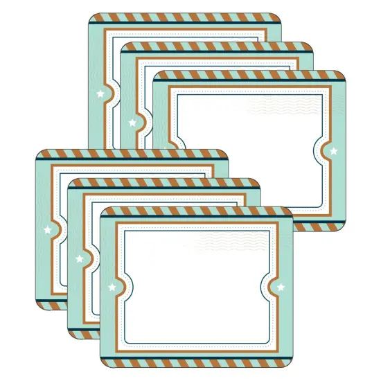 Let's Explore Name Tags, 40 Per Pack, 6 Packs {1}