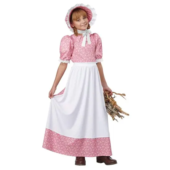 Early American Girl Child Costume {1}