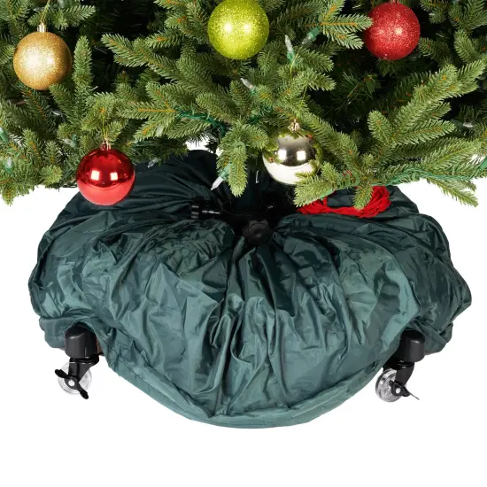 Upright Assembled Christmas Tree Bag with Wheels (7-9 ft. Trees) {4}