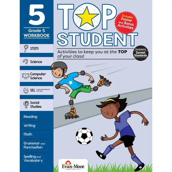 Top Student Activity Book, Grade 5 {1}