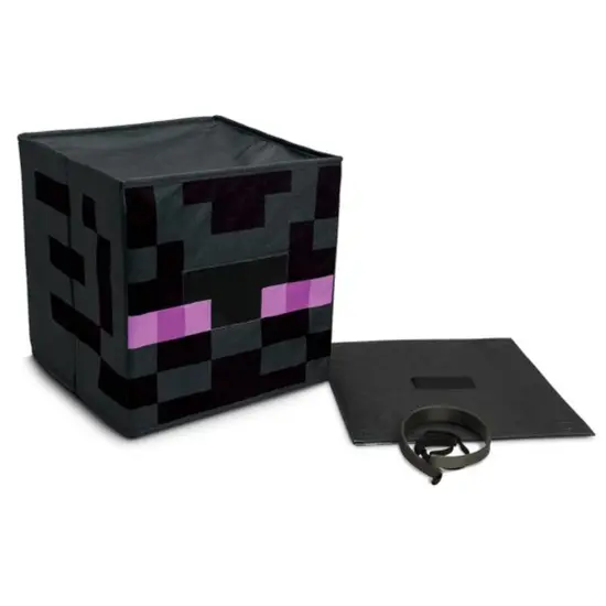 Minecraft Enderman Block Head Child Mask {4}