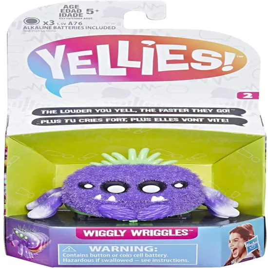 Yellies! Voice-Activated Spider Pet | Wiggly Wriggles {3}