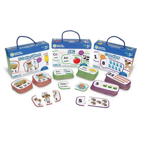 Puzzle Cards, Set of all 5 {3}