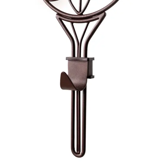Adjustable Wreath Hanger for Door - Flower (Brown) {2}