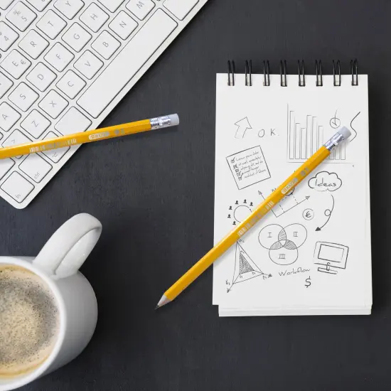 BAZIC Yellow Pencil #2 Premium (10/Pack) {3}