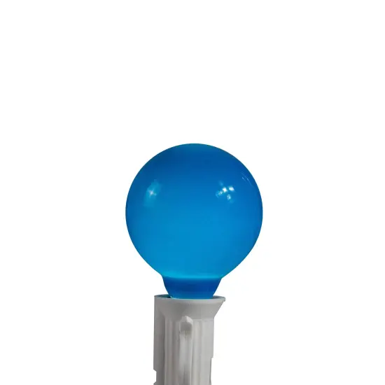 Northlight Patriotic G40 Globe Indoor Outdoor Patio Lights - 9' White Wire - 10ct {6}