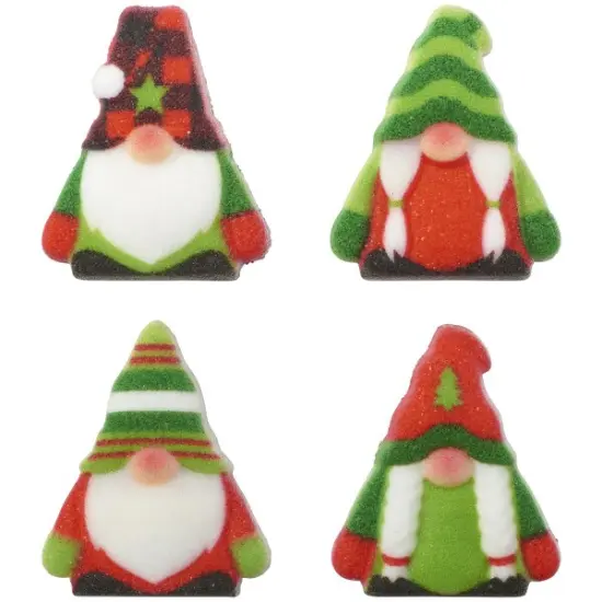 Holiday Gnomes Dec-Ons&reg; Decorations 12ct {1}