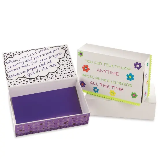 Color-Me&trade; Flip-Top Boxes, 8-1/2"L (Pack of 12) {3}