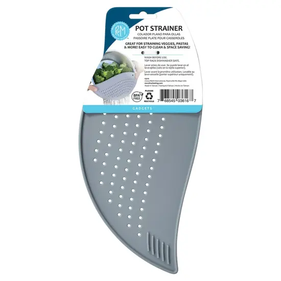 Flat Pot Strainer {1}