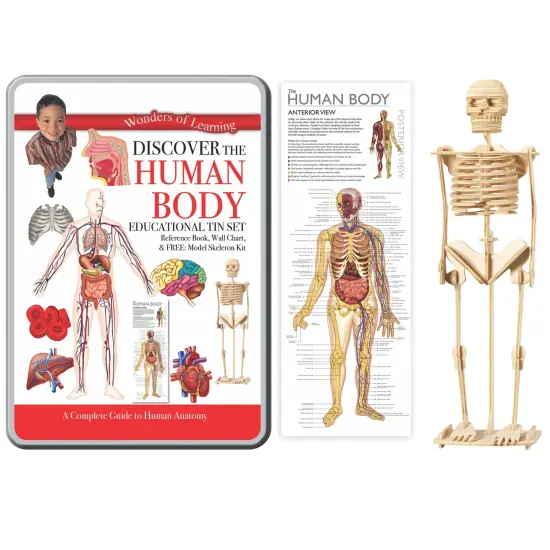 Wonders of Learning Tin Set, Discover the Human Body {1}