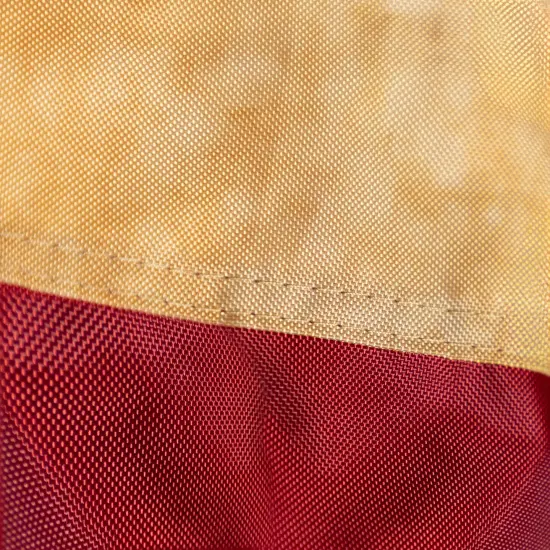 Northlight Tea-Stained Pleated USA Patriotic Bunting Flag - 48" x 24" Red {5}