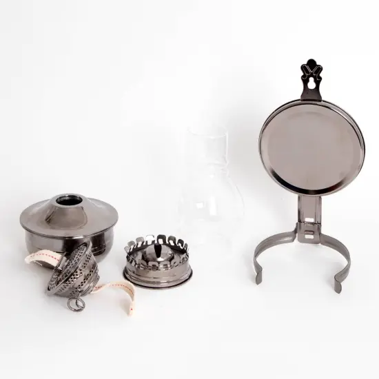 Lehman's Woodshed Wall Mount Oil Lamp, 20 Ounce Oil or Kerosene Fuel Lantern with Removable Reflector for Wall or Table, 3/4 Inch Wick, Indoor Use {6}