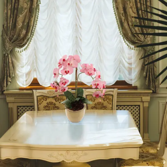 33.5-Inch Lifelike Phalaenopsis Orchid - 9 Large Flower Heads for Elegant Home Decor and Wedding Centerpieces &ndash; Floral Home by Artificial Flowers {3}