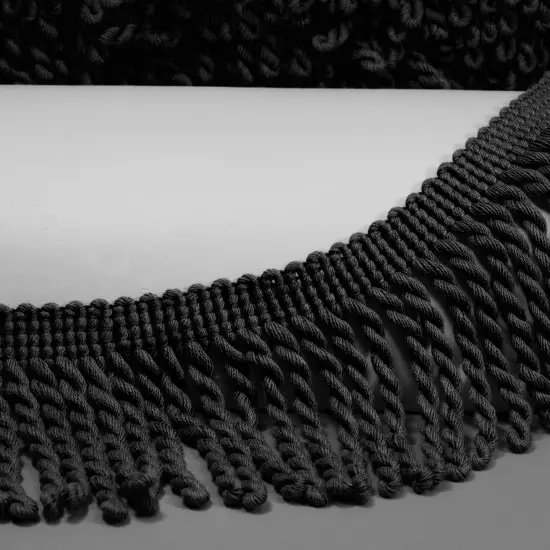 10 Yards of 3" Cotton Bullion Fringe Trim | 10 yard cut White {4}