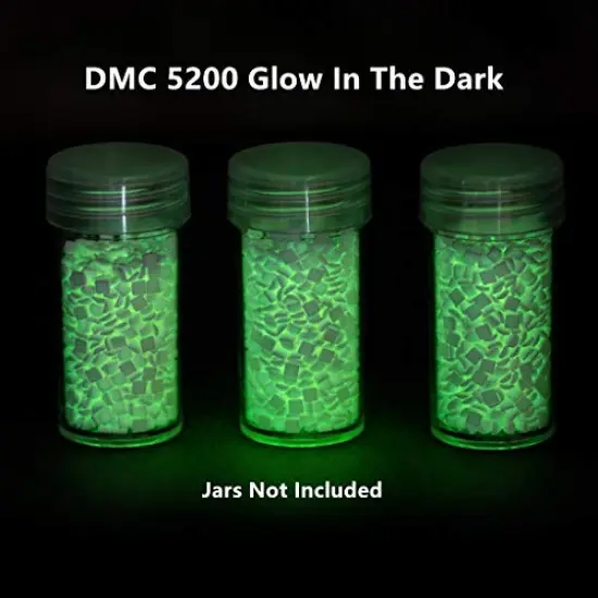 5,000 Pieces Glow in The Dark Diamond Painting Replacement Beads, Resin Square Diamonds Missing Drills Accessories for Diamond Art Accessories (White, Square) {1}