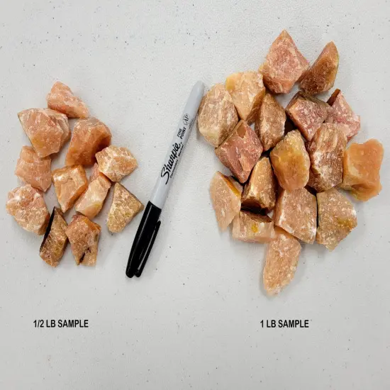 Red Aventurine Crystals Rough Gems & Stones Bulk from India {3}