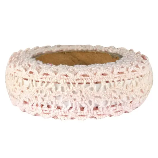 Wrapables Decorative Lace Tape Light Pink {1}